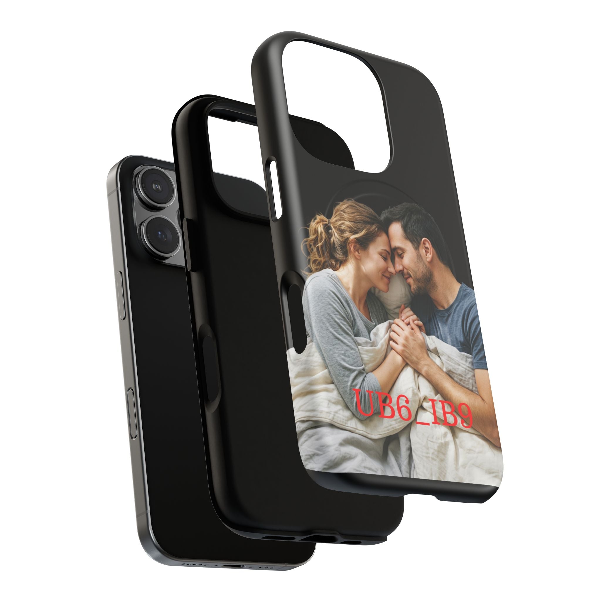 Magnetic Tough Phone Case — Custom Photo Portrait Protective Cover