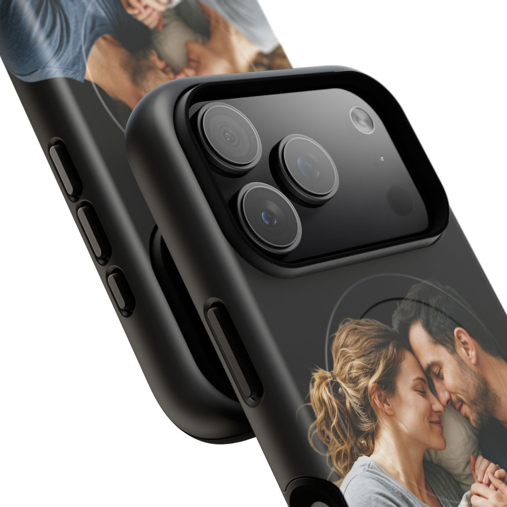 Magnetic Tough Phone Case — Custom Photo Portrait Protective Cover