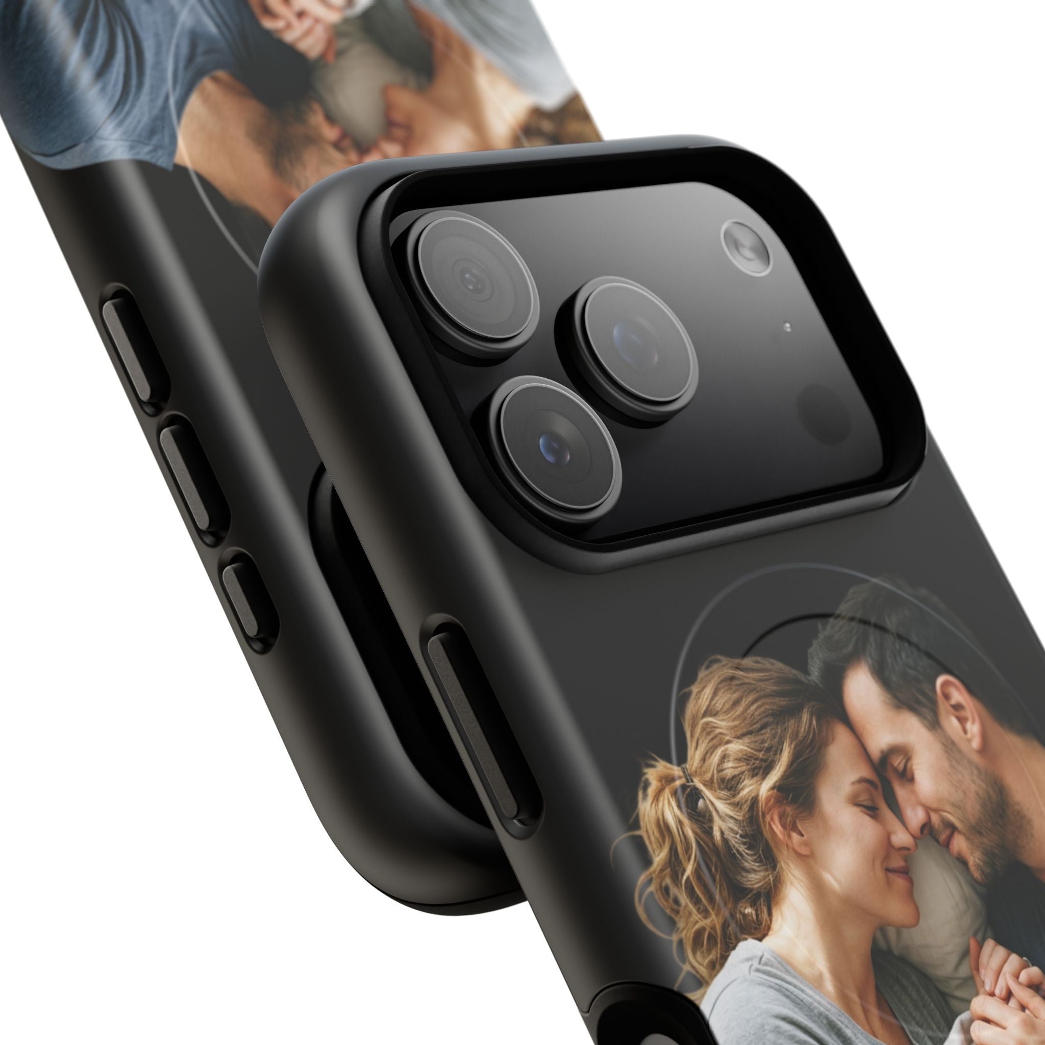 Magnetic Tough Phone Case — Custom Photo Portrait Protective Cover