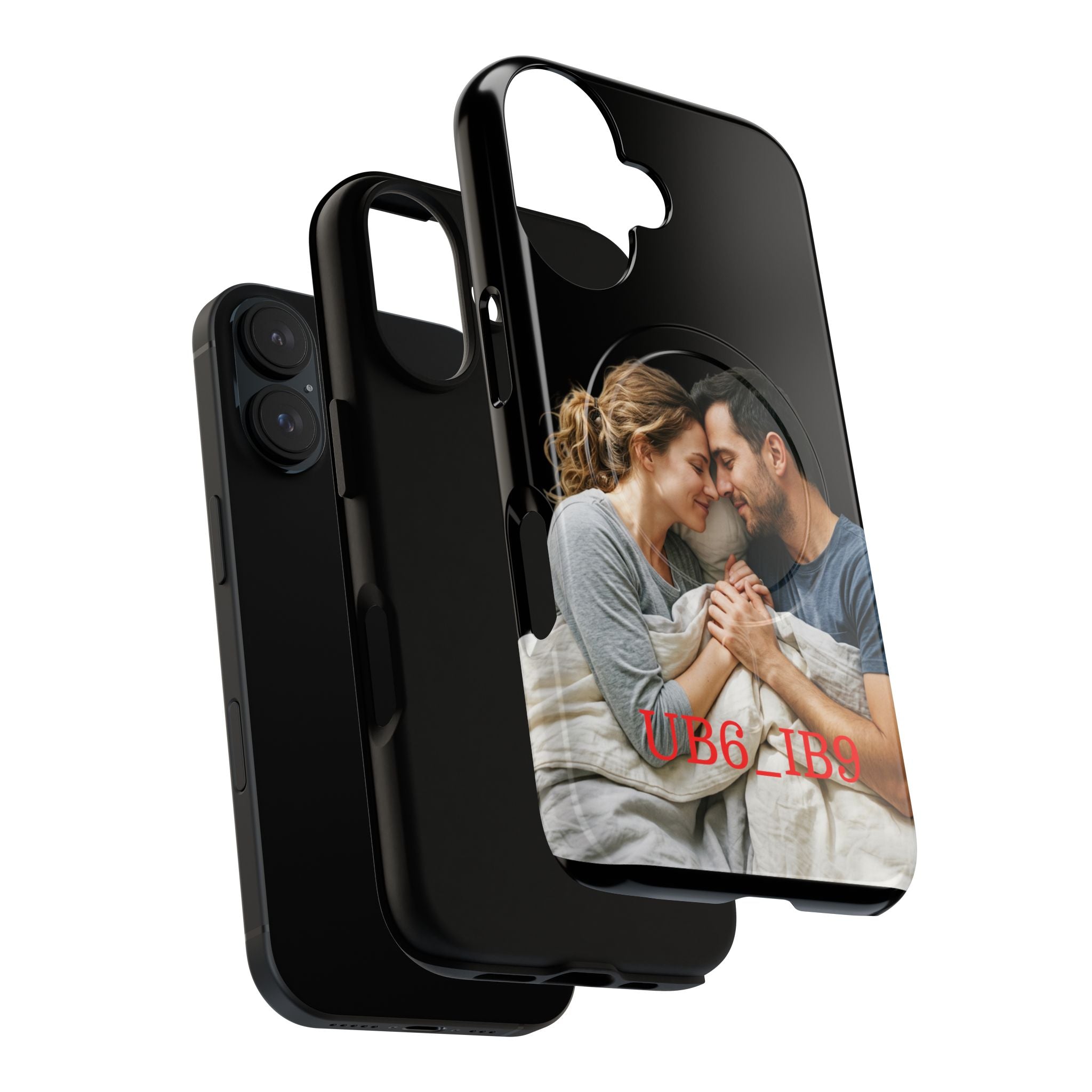 Magnetic Tough Phone Case — Custom Photo Portrait Protective Cover