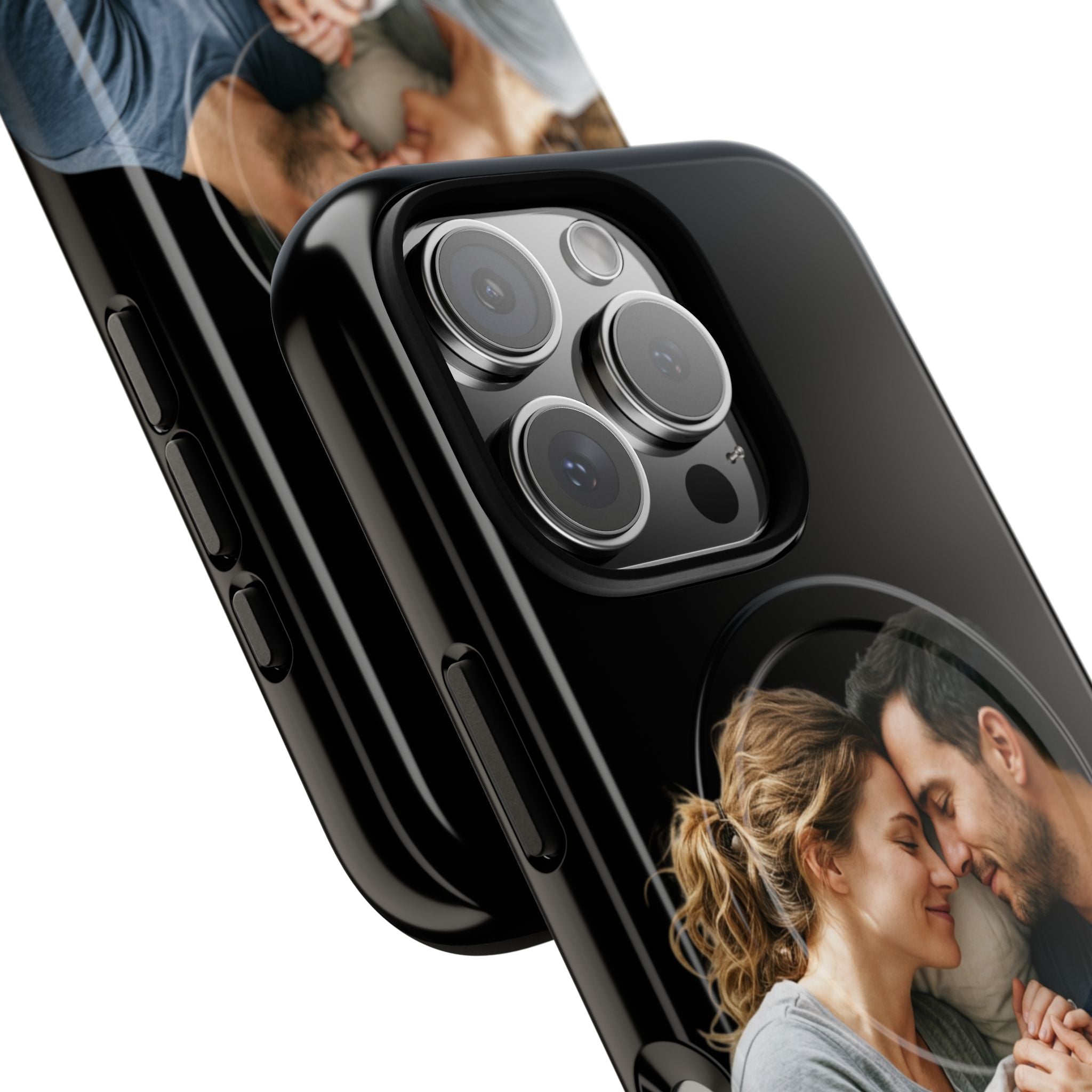 Magnetic Tough Phone Case — Custom Photo Portrait Protective Cover