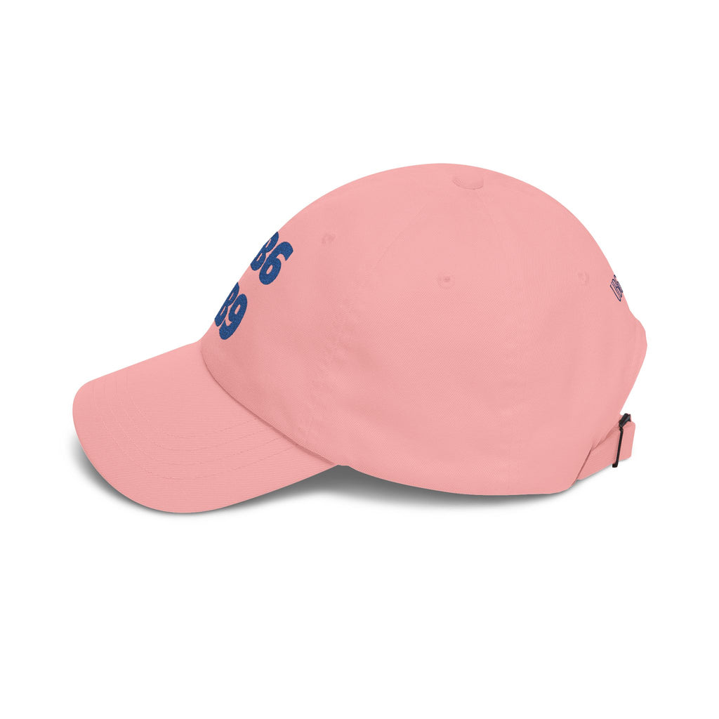 UB6_IB9 Embroidered Dad Cap — Vintage College Style Hat