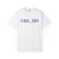Graphic T-Shirt — 'UB6_IB9' Minimal Code Tee with QR Back