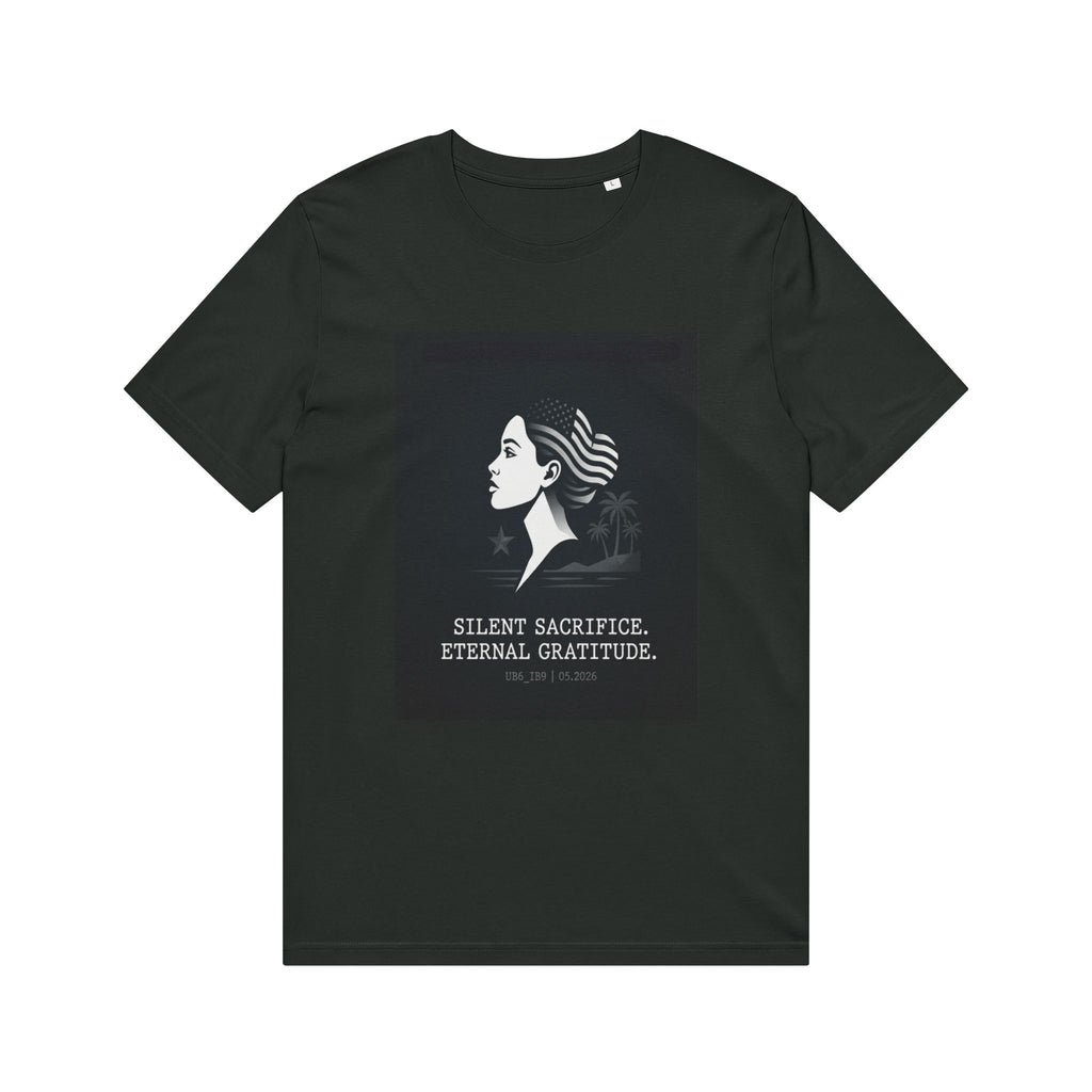 Memorial Day 2026 "Silent Sacrifice, Eternal Gratitude" Vintage Patriot Profile Tee