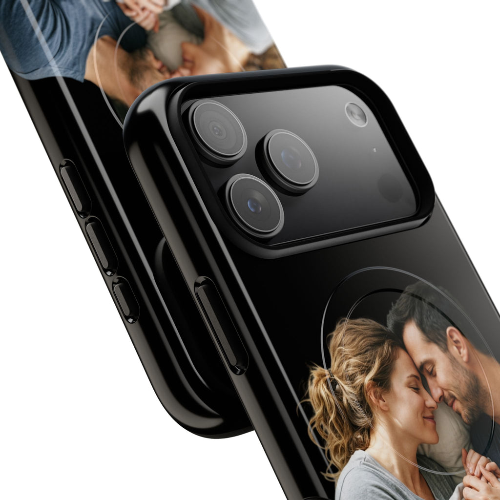 Magnetic Tough Phone Case — Custom Photo Portrait Protective Cover