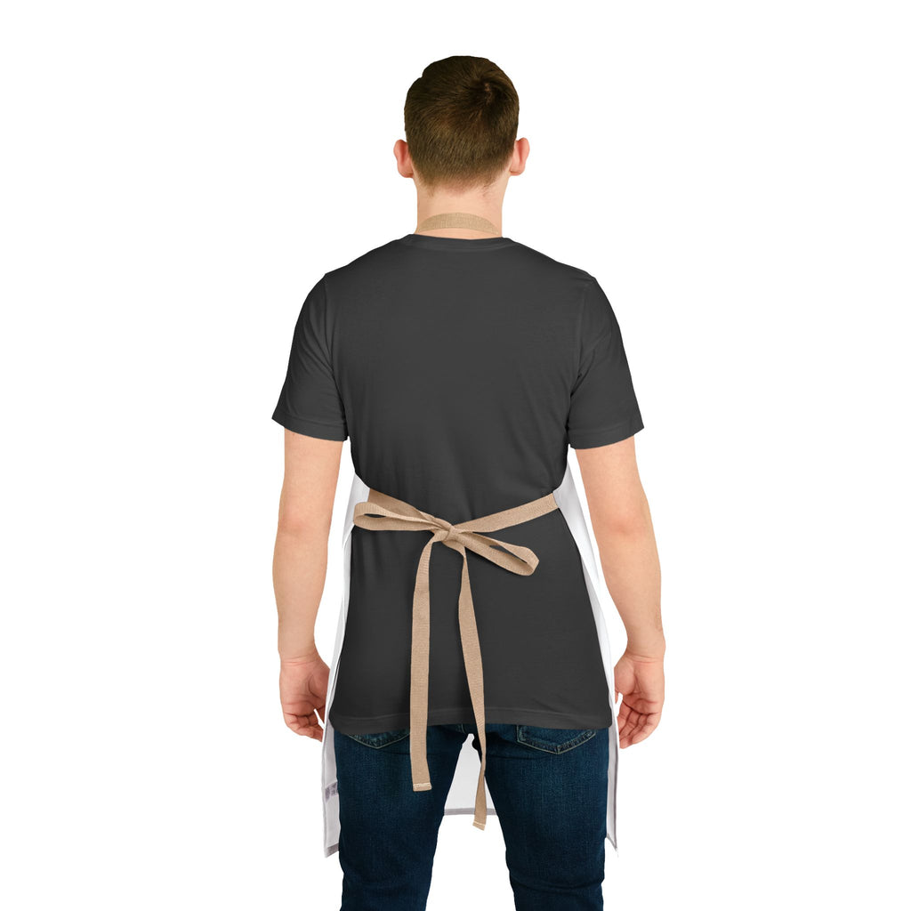 Champagne Société Apron — Toasting Glasses Kitchen Apron for Wine & Party Lovers