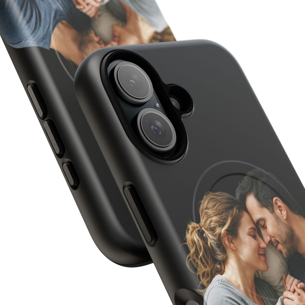 Magnetic Tough Phone Case — Custom Photo Portrait Protective Cover