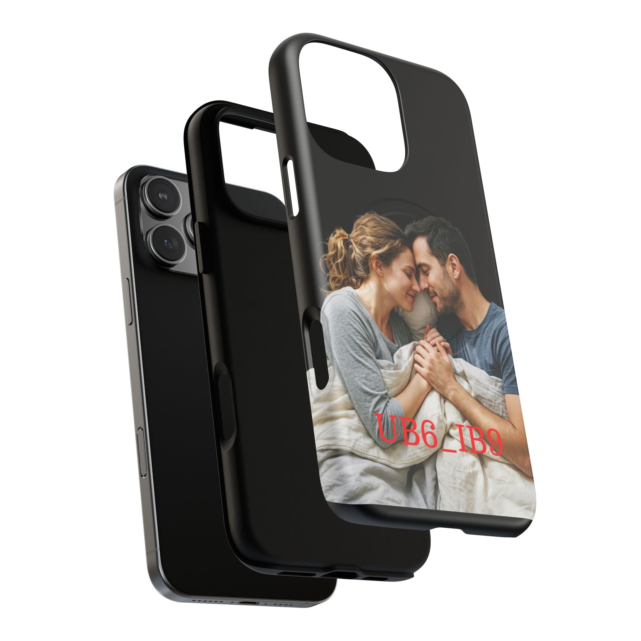 Magnetic Tough Phone Case — Custom Photo Portrait Protective Cover