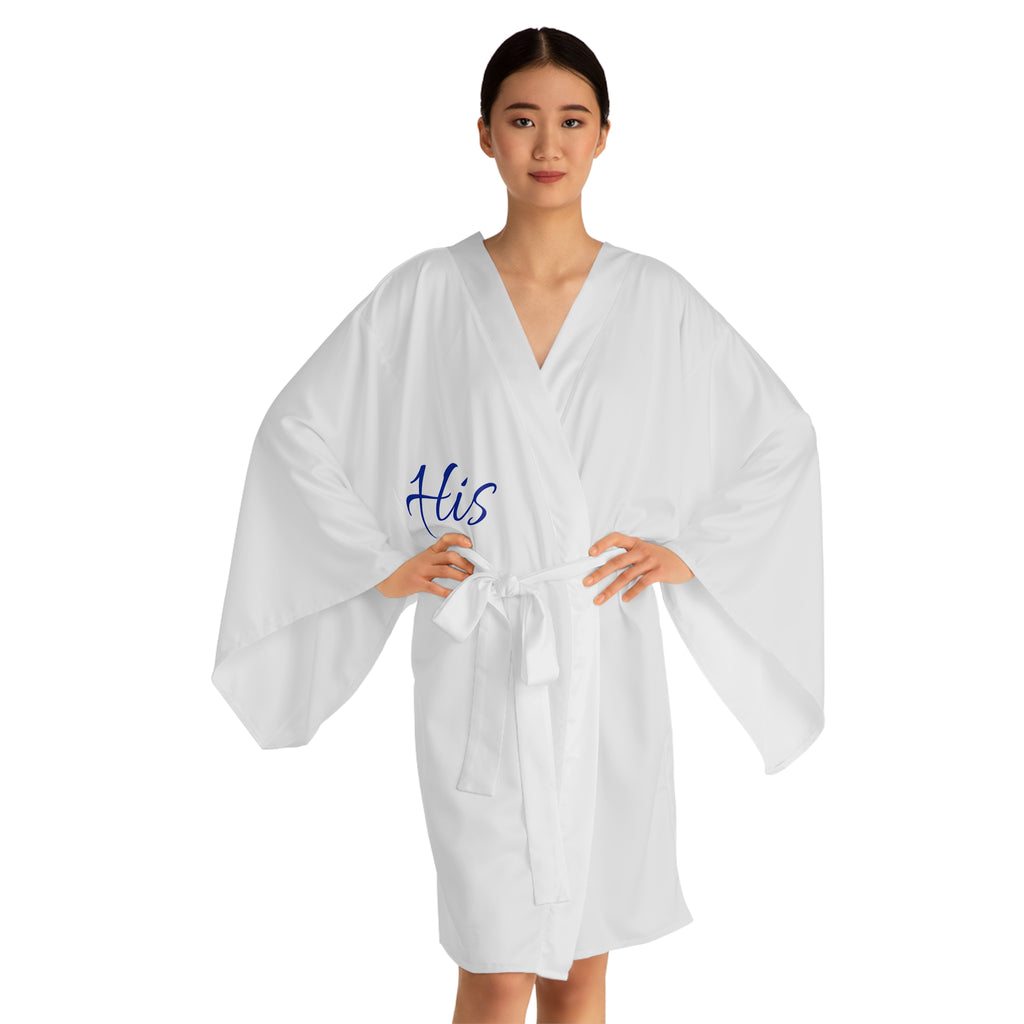 His Kimono Robe — Personalized Wedding/His & Hers Bridal Robe