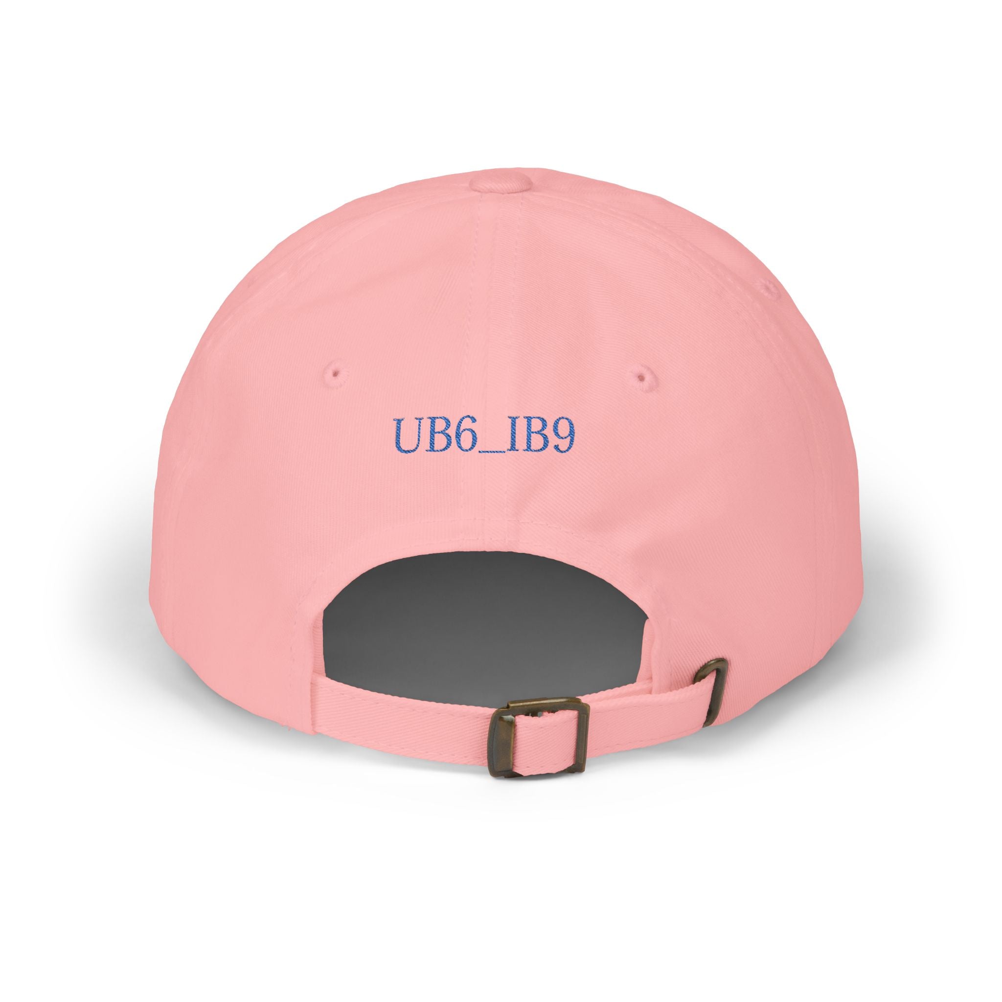 UB6_IB9 Embroidered Dad Cap — Vintage College Style Hat