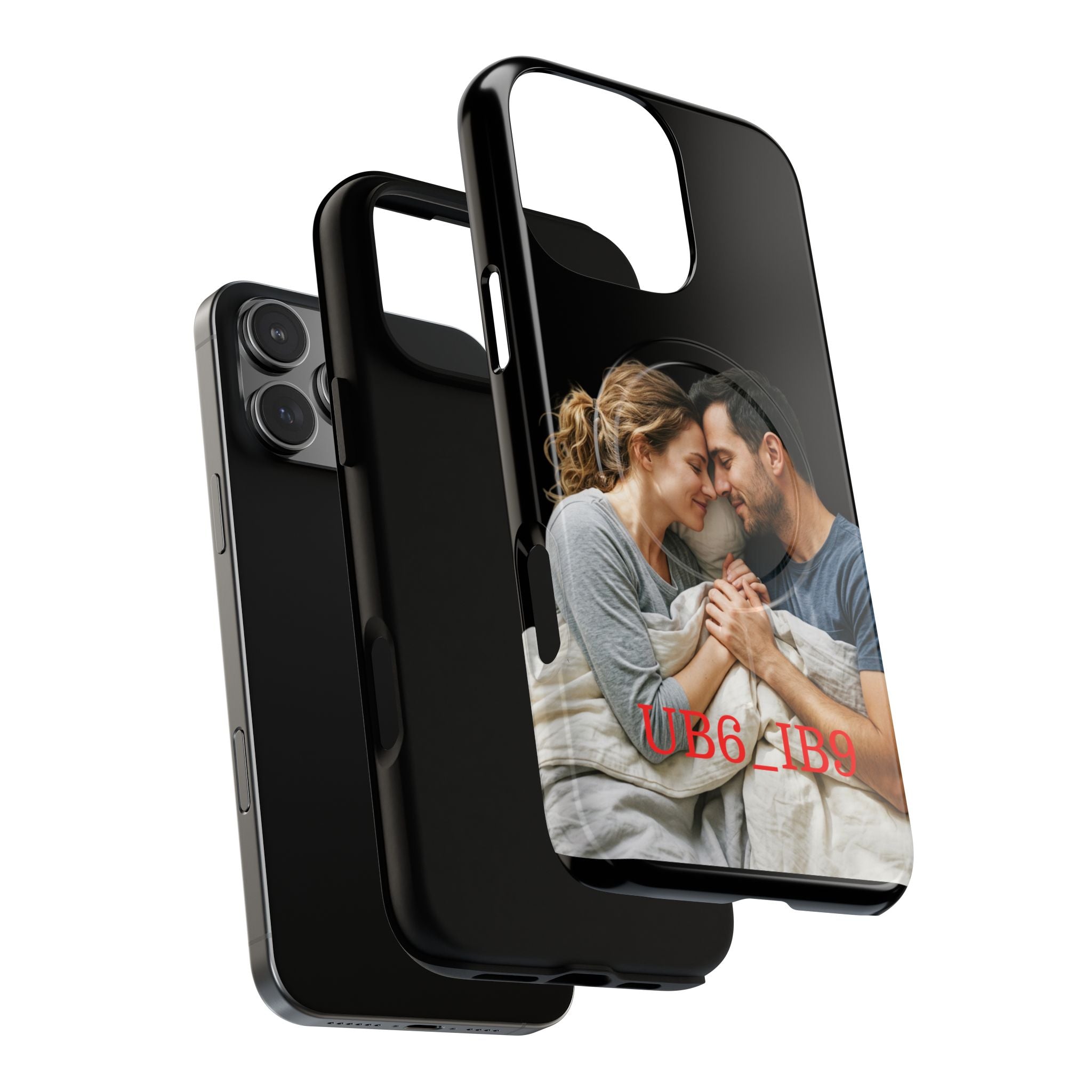 Magnetic Tough Phone Case — Custom Photo Portrait Protective Cover