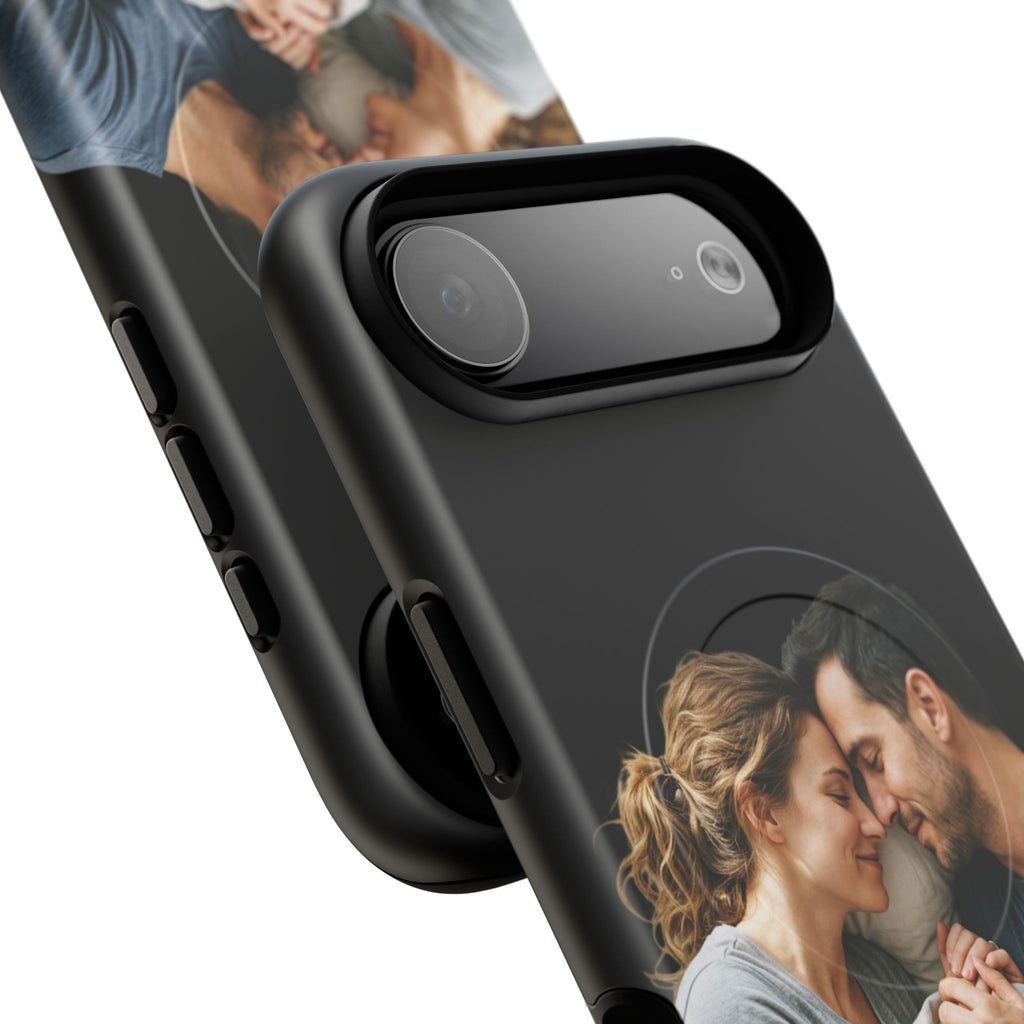Magnetic Tough Phone Case — Custom Photo Portrait Protective Cover
