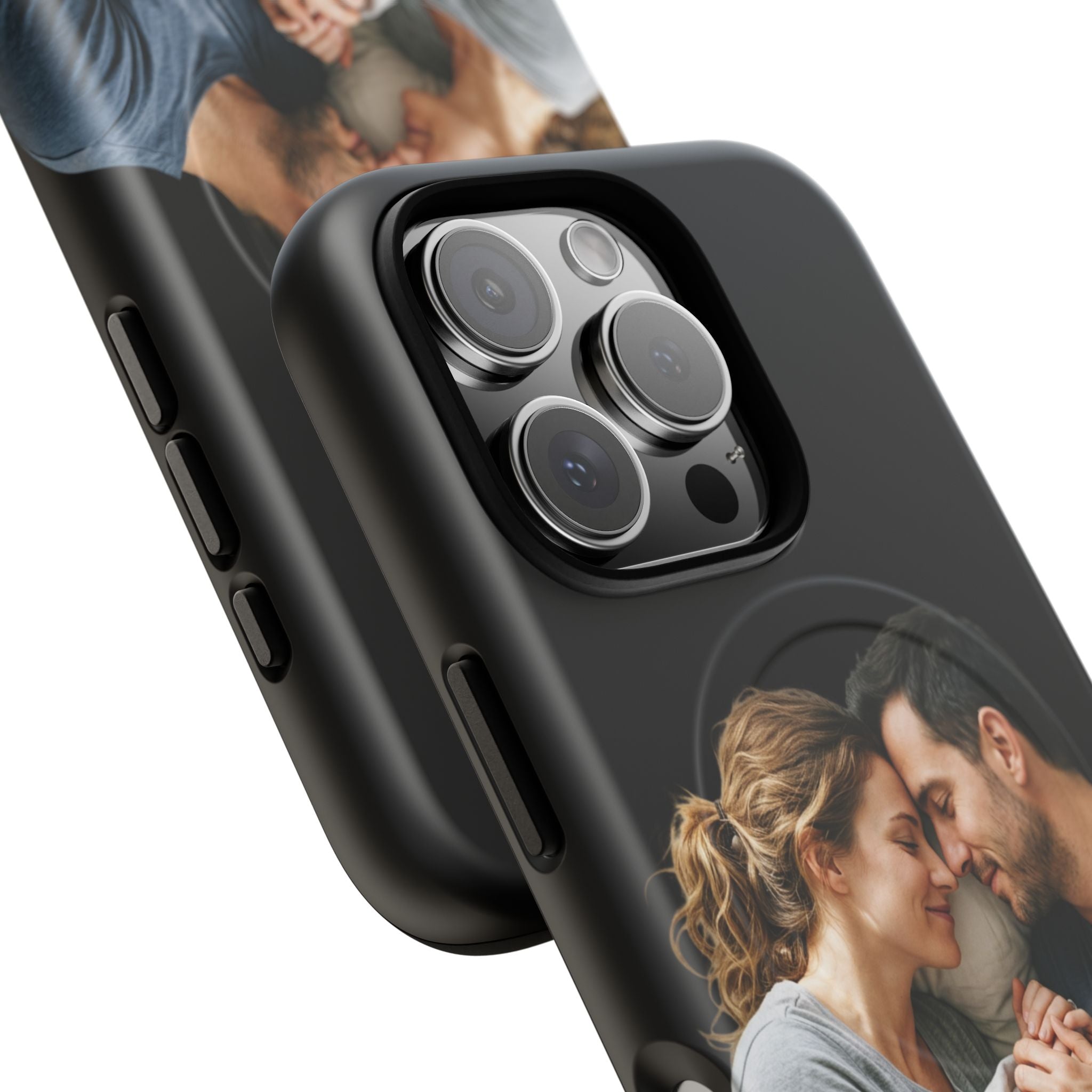 Magnetic Tough Phone Case — Custom Photo Portrait Protective Cover