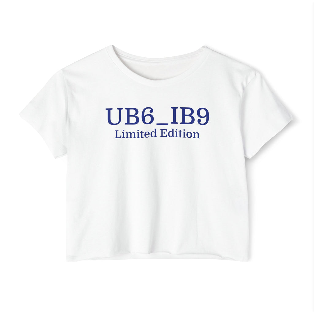 Limited Edition Crop Top — Women's Festival QR-Back Graphic Tee