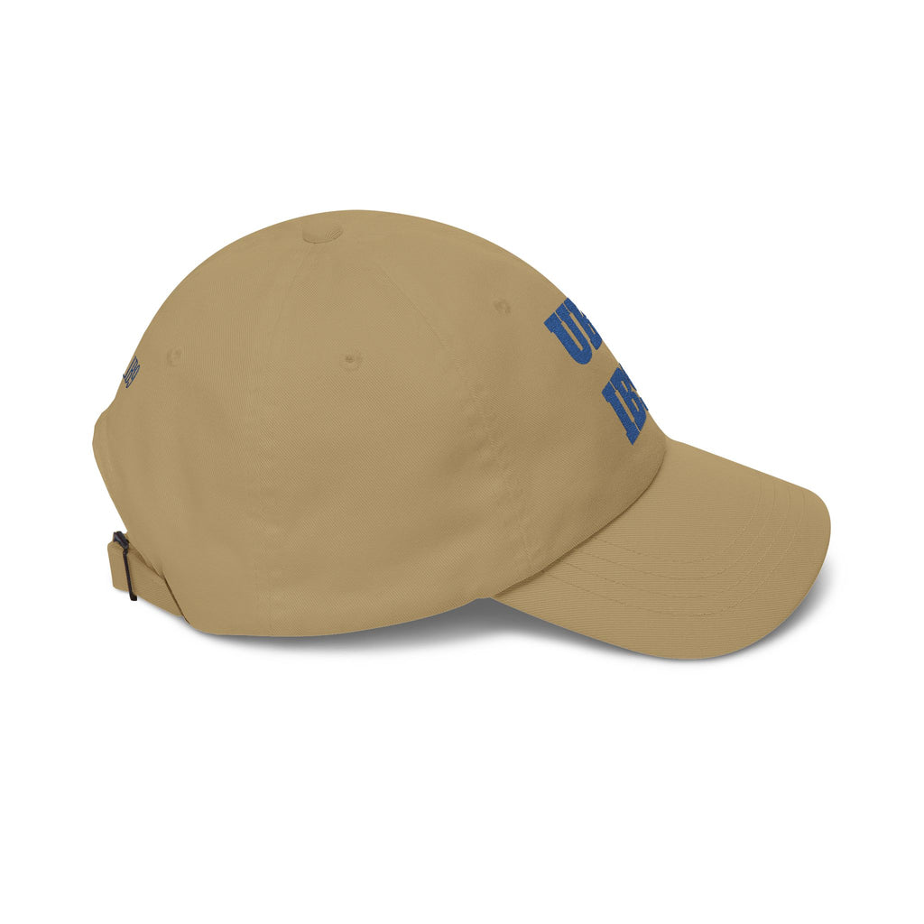 UB6_IB9 Embroidered Dad Cap — Vintage College Style Hat