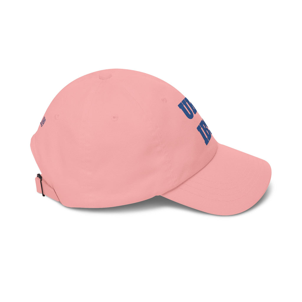 UB6_IB9 Embroidered Dad Cap — Vintage College Style Hat