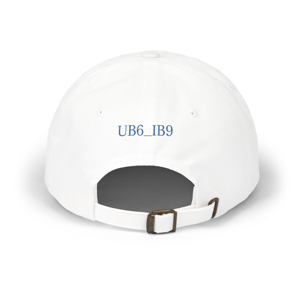 UB6_IB9 Embroidered Dad Cap — Vintage College Style Hat