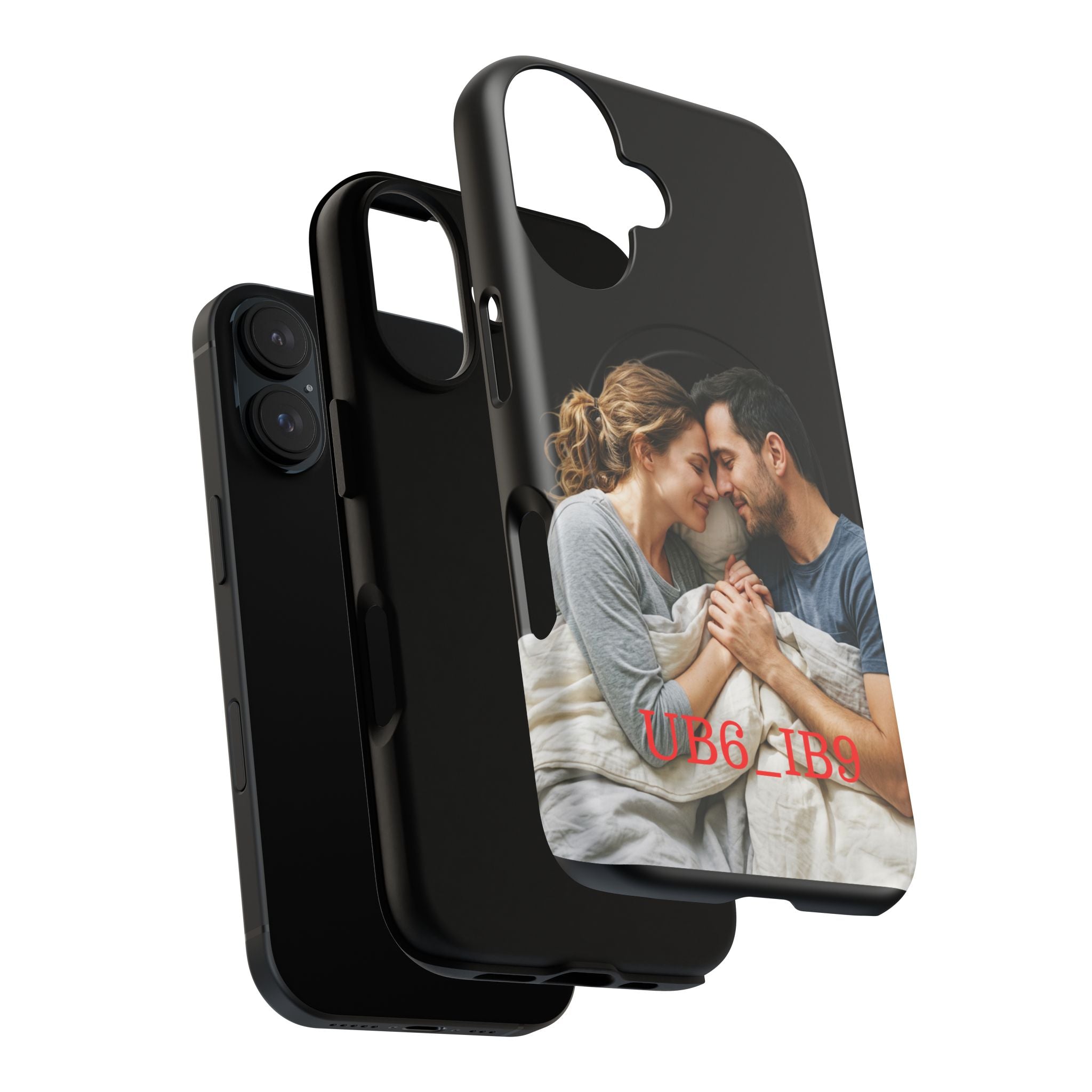 Magnetic Tough Phone Case — Custom Photo Portrait Protective Cover
