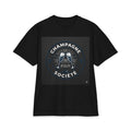 Champagne Société T-Shirt — Toasting Glasses Celebration Tee