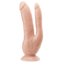 8" DP Cock-Vanilla